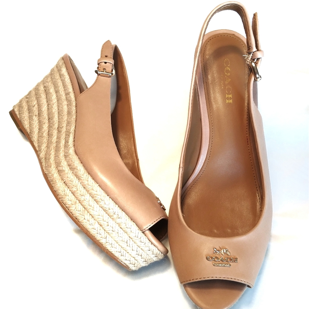 Coach Ferry Wedge Sandals
